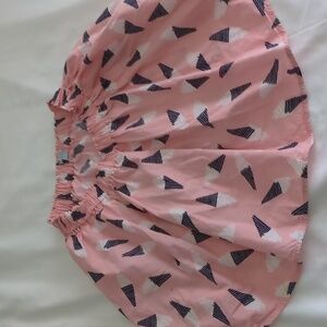 Cos ice cream cones print skirt side pockets girl 6-8 YRS